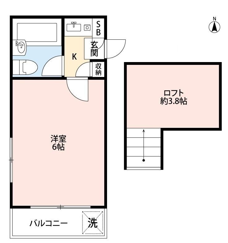埼玉県川口市並木元町 川口駅 1K アパート 賃貸物件詳細
