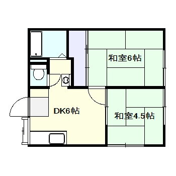 神奈川県平塚市平塚２ 平塚駅 2DK アパート 賃貸物件詳細
