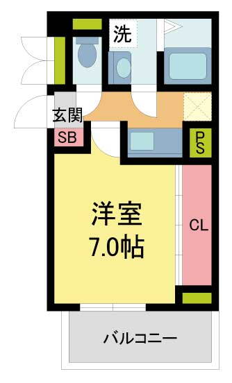 兵庫県西宮市東鳴尾町１ 東鳴尾駅 1K アパート 賃貸物件詳細