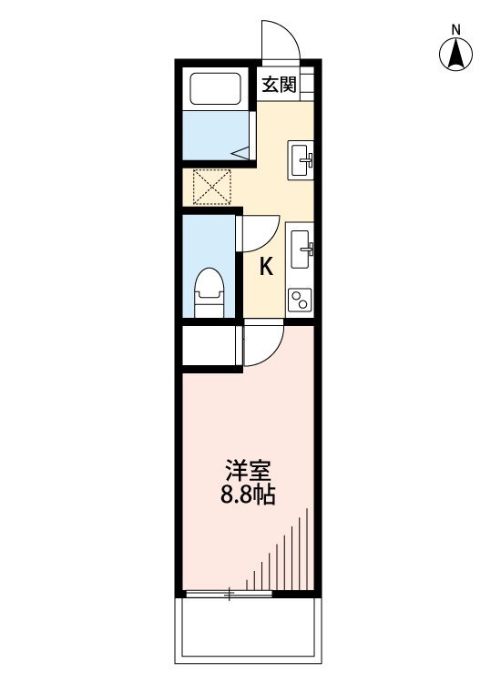東京都足立区六町１ 六町駅 1K アパート 賃貸物件詳細