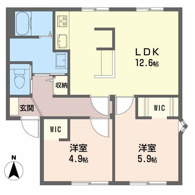 三重県四日市市泊山崎町 泊駅 2LDK アパート 賃貸物件詳細