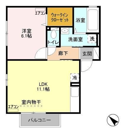 茨城県龍ヶ崎市佐貫町 龍ケ崎市駅 1LDK アパート 賃貸物件詳細