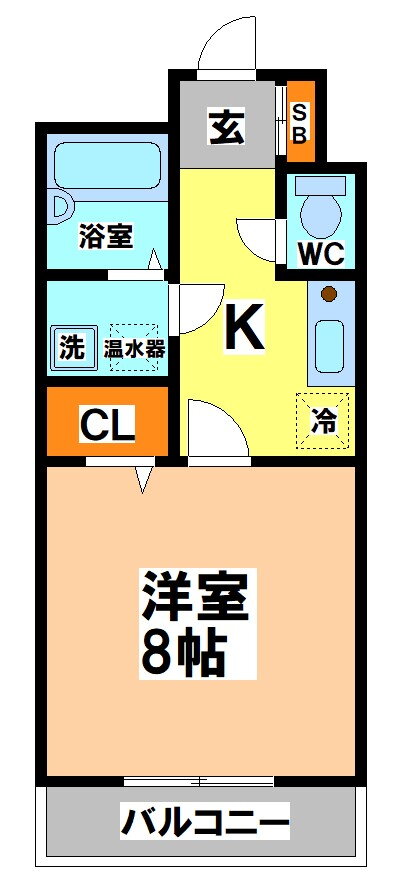 東京都三鷹市上連雀３ 武蔵境駅 1K マンション 賃貸物件詳細
