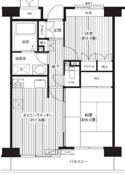 東京都品川区小山５ 西小山駅 2DK マンション 賃貸物件詳細
