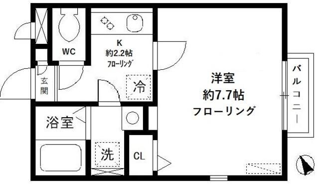 東京都杉並区浜田山３ 西永福駅 1K アパート 賃貸物件詳細