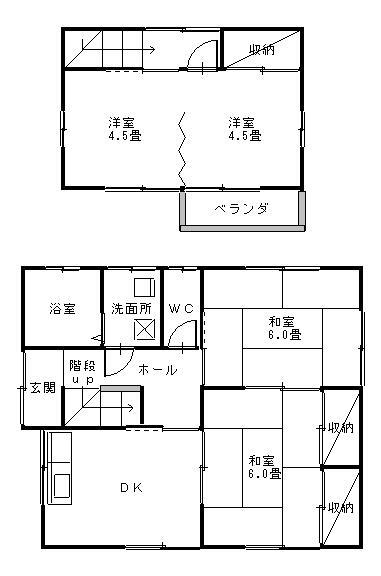 ヤバタハイツ 4DK 賃貸物件詳細