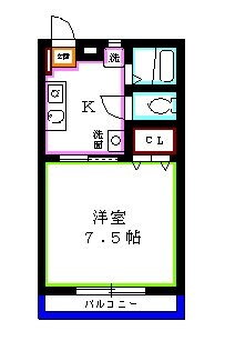 東京都東久留米市神宝町１ 東久留米駅 1K アパート 賃貸物件詳細