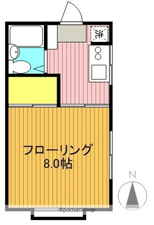 東京都国分寺市西恋ヶ窪１ 国分寺駅 1K アパート 賃貸物件詳細