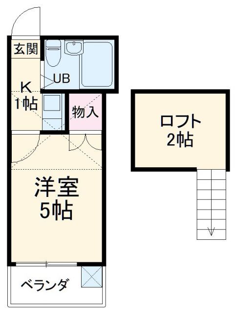 神奈川県横須賀市三春町６ 堀ノ内駅 1K アパート 賃貸物件詳細