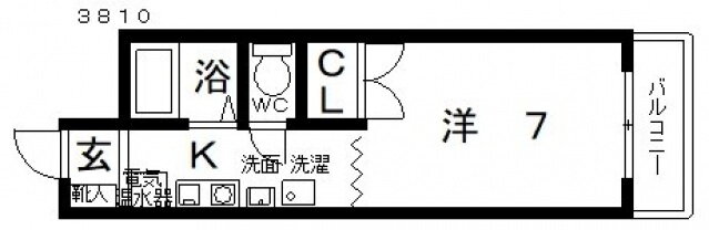 ウィンライフ藤井寺 3階 1K 賃貸物件詳細