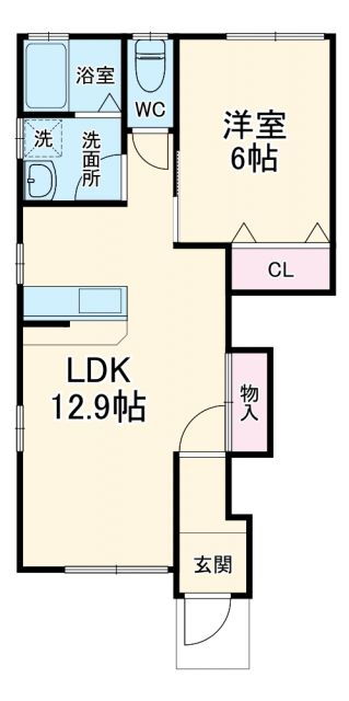 愛知県名古屋市北区東味鋺３ 味鋺駅 1LDK アパート 賃貸物件詳細