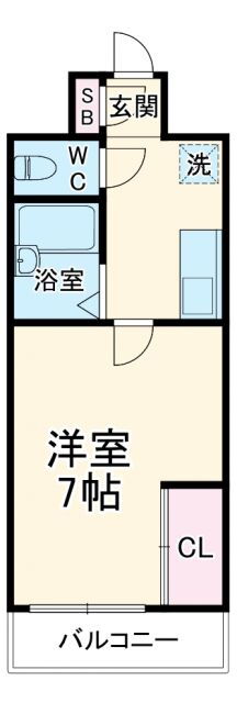 神奈川県横浜市中区本牧町２ 山手駅 1K マンション 賃貸物件詳細
