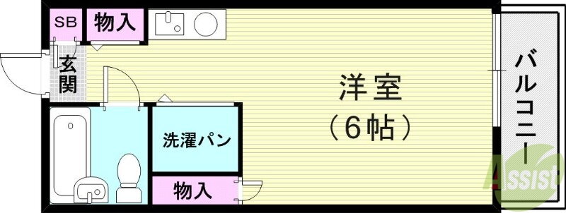 兵庫県神戸市北区鈴蘭台東町５ 鈴蘭台駅 ワンルーム マンション 賃貸物件詳細