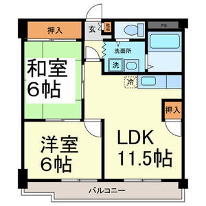 愛知県名古屋市名東区極楽２ 本郷駅 2LDK マンション 賃貸物件詳細
