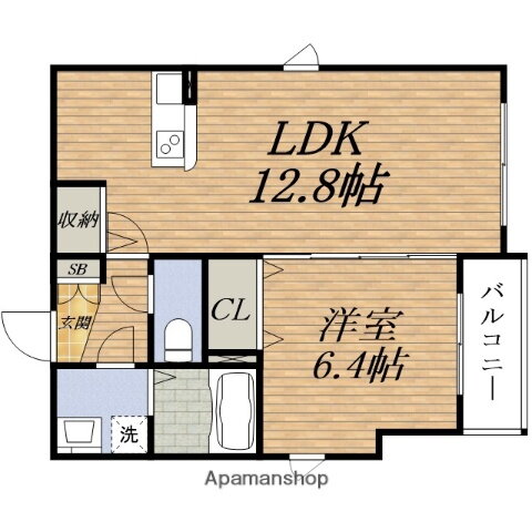 （仮称）Ｌａ－Ｃｒｅａ緑地公園 1階 1LDK 賃貸物件詳細