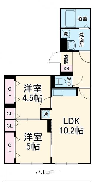 神奈川県相模原市南区東林間５ 東林間駅 2LDK マンション 賃貸物件詳細