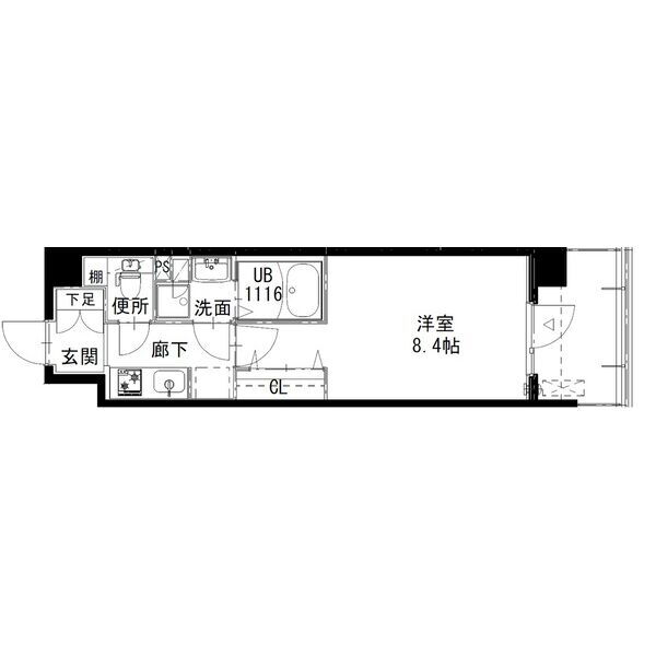 兵庫県姫路市福中町 山陽姫路駅 1K マンション 賃貸物件詳細