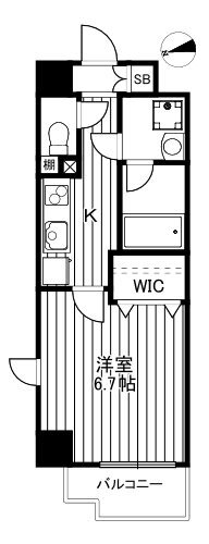 東京都練馬区旭町３ 地下鉄成増駅 1K マンション 賃貸物件詳細
