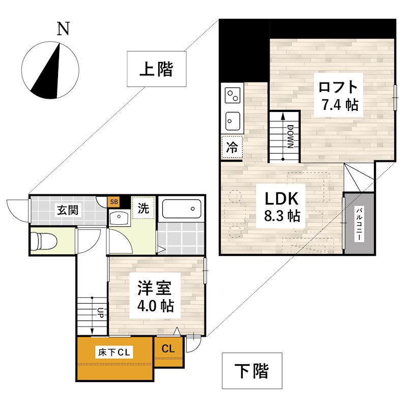 ＡＤＣ熊本東ベース 1階 1LDK 賃貸物件詳細