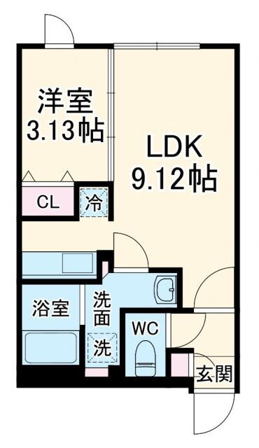 愛知県名古屋市北区清水１ 清水駅 1LDK マンション 賃貸物件詳細