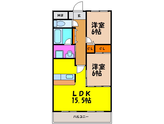 大阪府豊中市小曽根３ 江坂駅 2LDK マンション 賃貸物件詳細