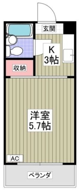 神奈川県横浜市戸塚区下倉田町 舞岡駅 1K マンション 賃貸物件詳細