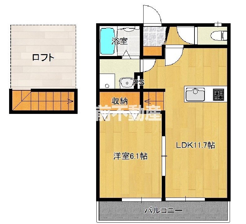 福岡県久留米市三潴町早津崎 大善寺駅 1LDK アパート 賃貸物件詳細