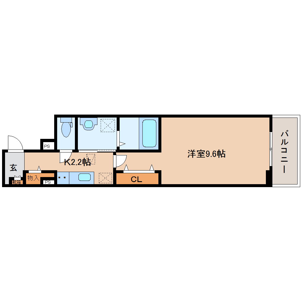 奈良県大和高田市日之出町 大和高田駅 1K アパート 賃貸物件詳細