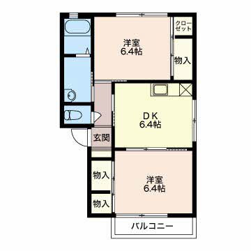 新潟県上越市東雲町１ 直江津駅 2DK アパート 賃貸物件詳細