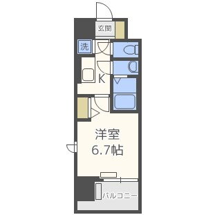 大阪府大阪市西区本田２ 九条駅 1K マンション 賃貸物件詳細