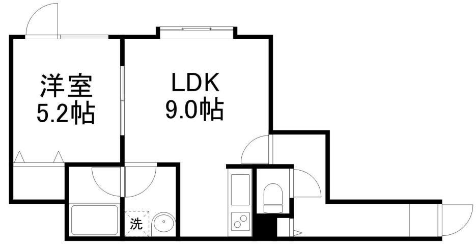 北海道札幌市白石区平和通１１丁目北 平和駅 1LDK アパート 賃貸物件詳細