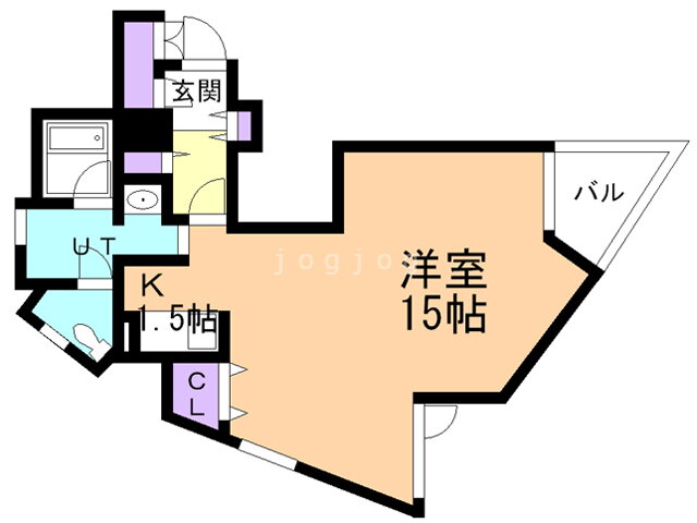 北海道札幌市中央区宮の森二条５ 西２８丁目駅 1K マンション 賃貸物件詳細