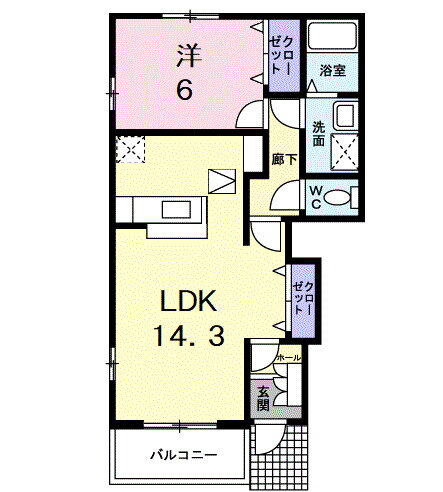 東京都東村山市野口町３ 東村山駅 1LDK アパート 賃貸物件詳細