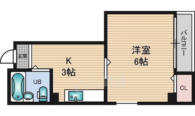 大阪府大阪市東淀川区東中島５ 崇禅寺駅 1K マンション 賃貸物件詳細