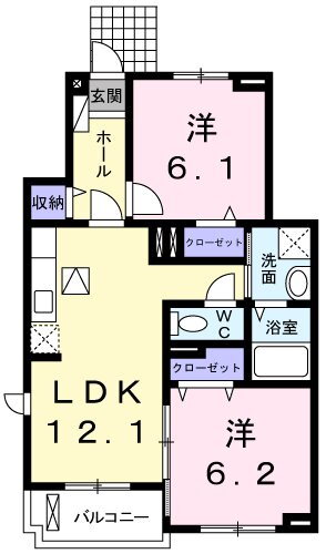 兵庫県姫路市大津区長松 平松駅 2LDK アパート 賃貸物件詳細