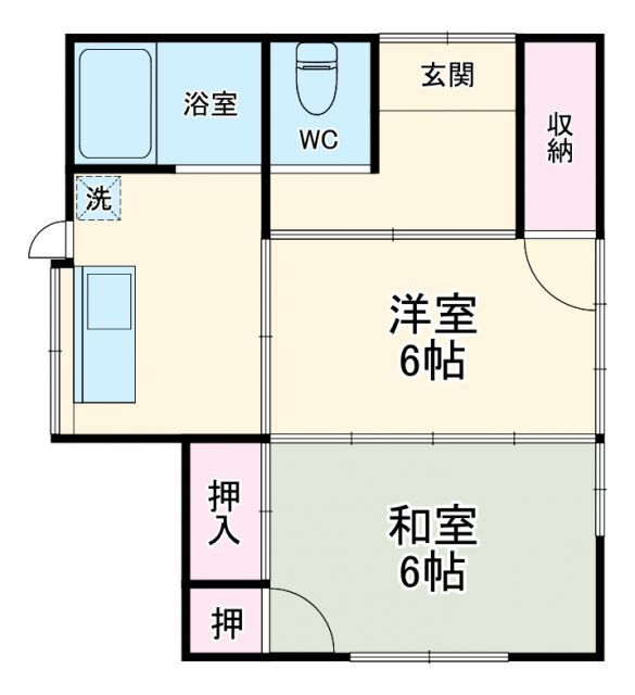 神奈川県平塚市西八幡１ 平塚駅 2DK 一戸建て 賃貸物件詳細