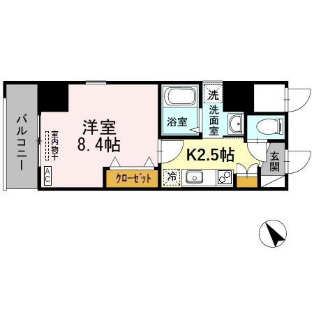 新潟県長岡市柳原町 長岡駅 1K マンション 賃貸物件詳細