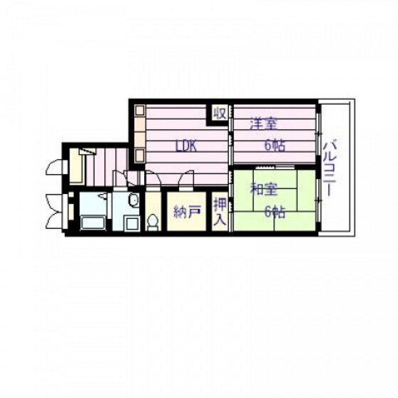 広島県広島市西区庚午中４ 古江駅 2LDK マンション 賃貸物件詳細