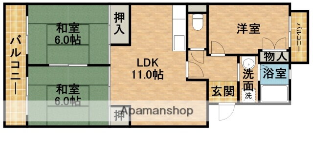静岡県浜松市中央区上島４ 浜松駅 3LDK マンション 賃貸物件詳細