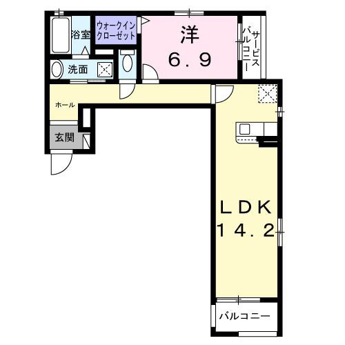 大阪府大阪市福島区鷺洲１ 野田駅 1LDK アパート 賃貸物件詳細