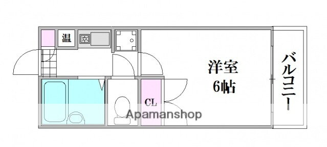 広島県広島市中区西十日市町 十日市町駅 1K マンション 賃貸物件詳細