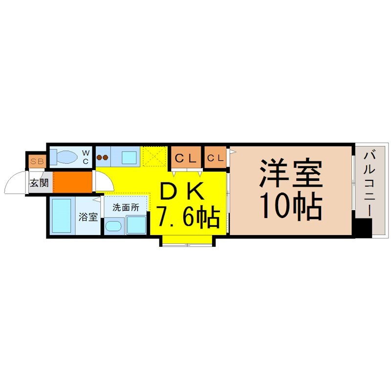 愛知県名古屋市中区千代田１ 矢場町駅 1DK マンション 賃貸物件詳細