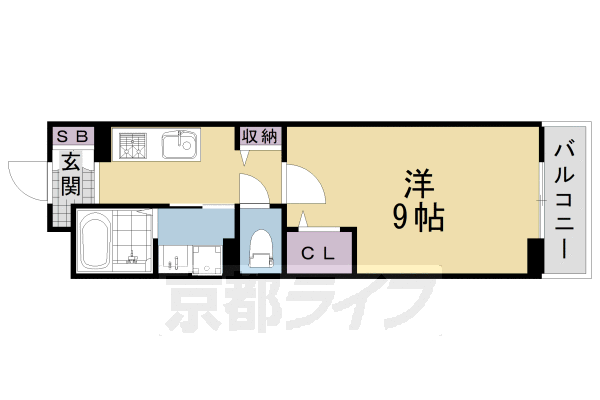 京都府京都市伏見区桃山町遠山 六地蔵駅 1K マンション 賃貸物件詳細