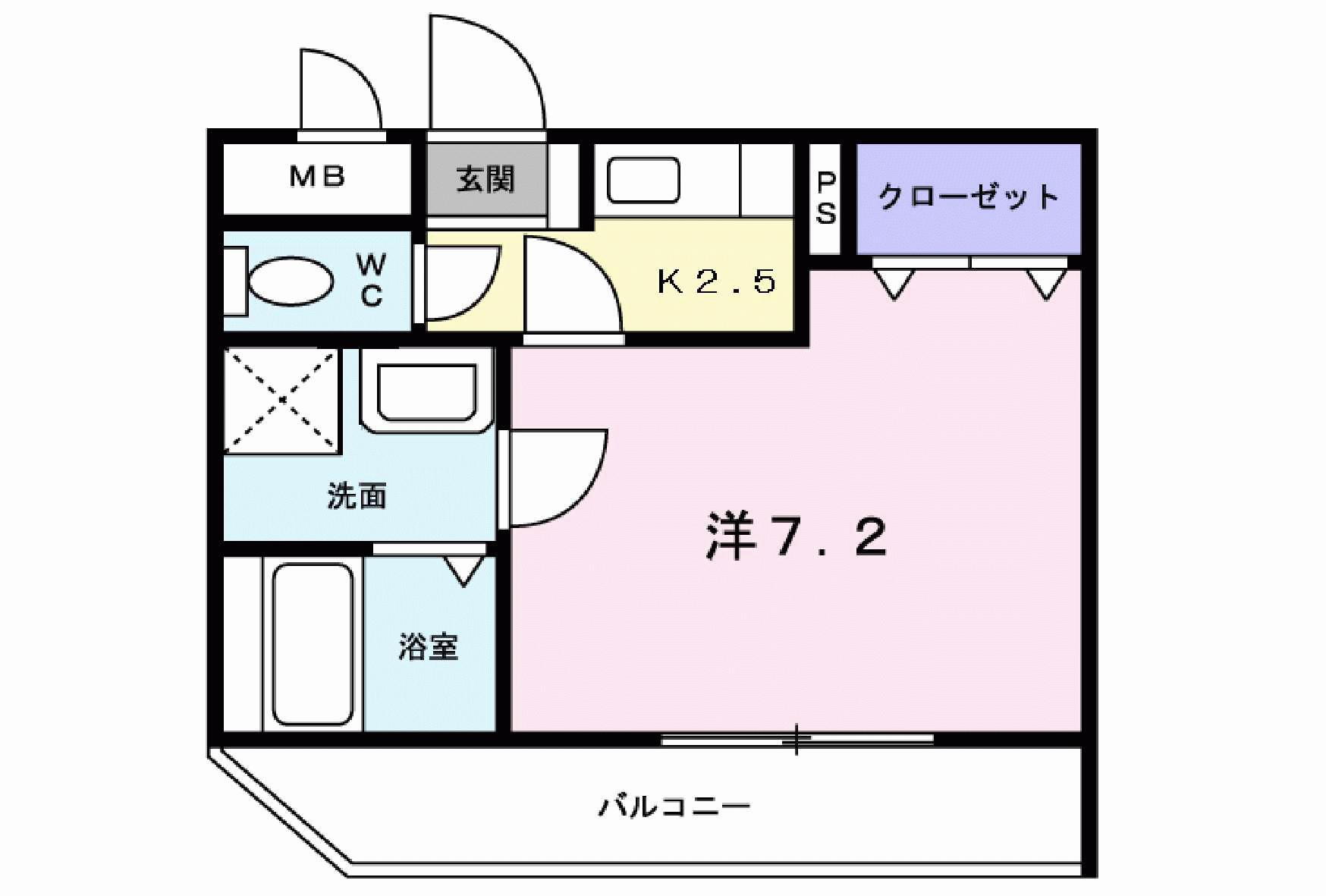 兵庫県西宮市段上町２ 甲東園駅 1K アパート 賃貸物件詳細