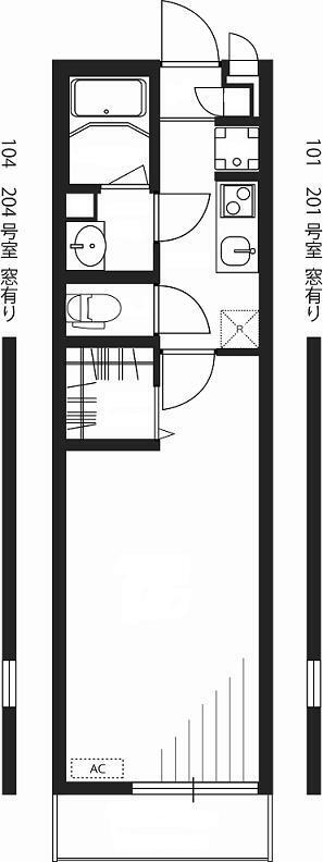 神奈川県横浜市戸塚区下倉田町 戸塚駅 1K アパート 賃貸物件詳細