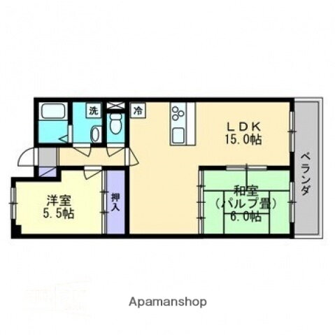 岡山県岡山市北区西長瀬 北長瀬駅 2LDK マンション 賃貸物件詳細