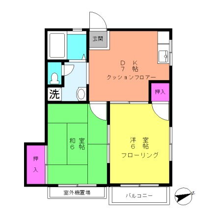 神奈川県横浜市緑区長津田２ 長津田駅 2DK アパート 賃貸物件詳細