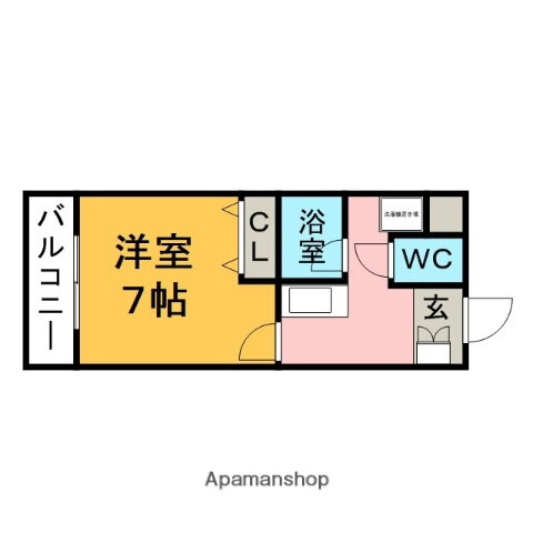 福岡県久留米市上津町 南久留米駅 1K マンション 賃貸物件詳細