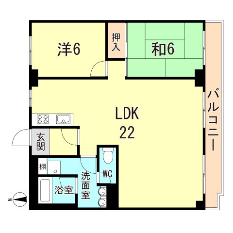 兵庫県神戸市東灘区鴨子ヶ原２ 御影駅 2LDK マンション 賃貸物件詳細