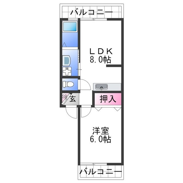 和歌山県和歌山市太田 田中口駅 1LDK マンション 賃貸物件詳細